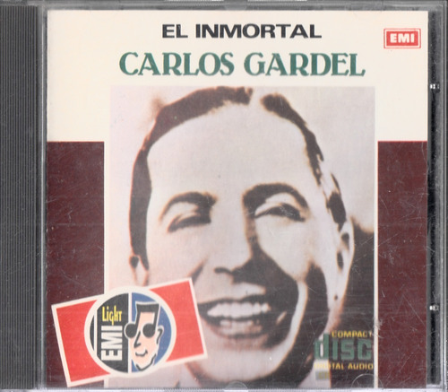 Carlos Gardel. El Inmortal Cd Original Usado Qqb. Be.