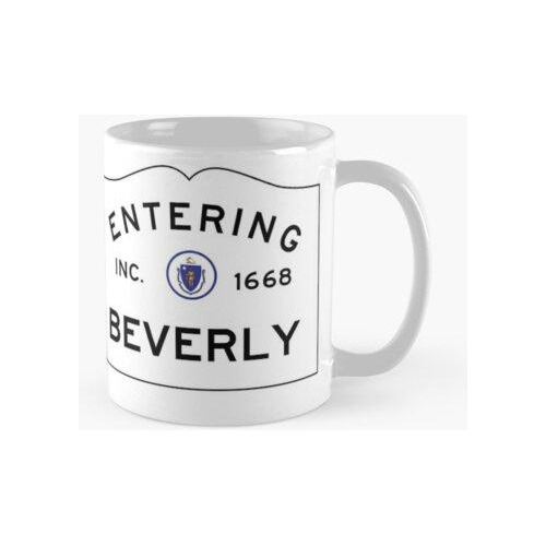 Taza Entrar En Beverly- Commonwealth Of Massachusetts Road S