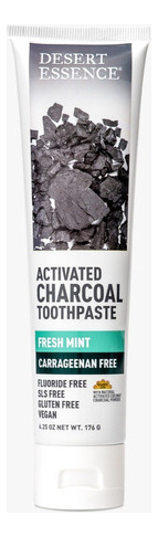 Desert Essence Activated Charcoal Toothpaste 176g