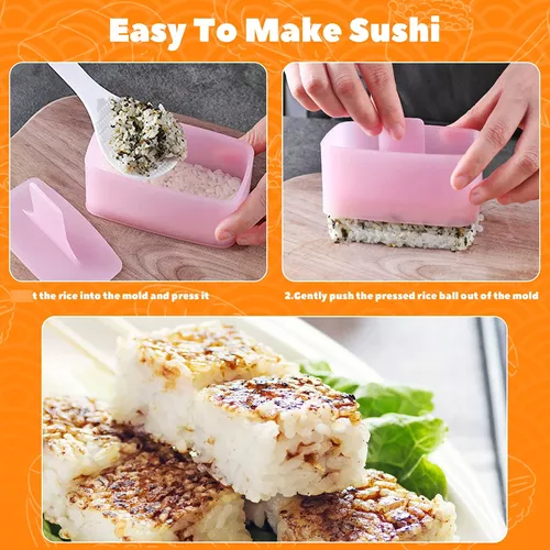 Onigiri, 2 Piezas, Moldes Para Bolas De Arroz, Molde Triangular Para Sushi  Para