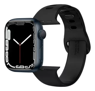 Malla Spigen Silicone Fit Para Apple Watch 42/44/45 Mm