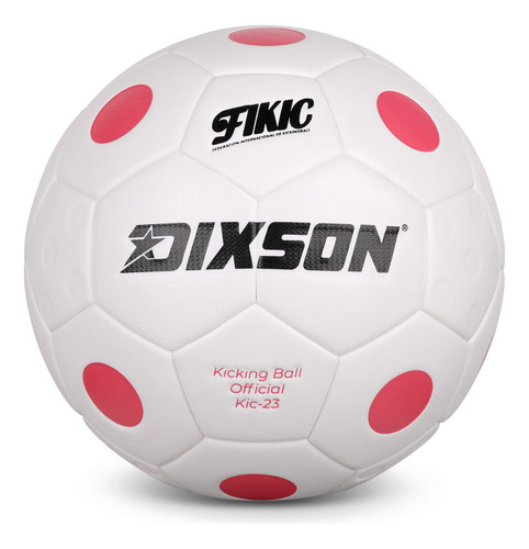 Balon Kickingball Dixson Oficial Fikic    Blanco