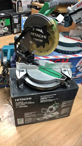 250$, Ingleteadora Hitachi, C10fce2, Disco De 10 Pulgadas,