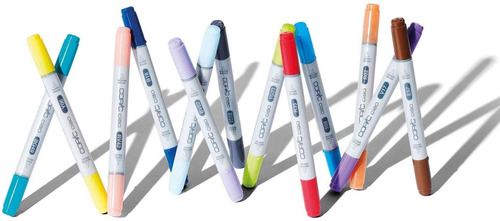 Juego 72 Marcadores De Colores Copic Marker Nivel Interme...