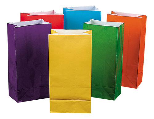 Papel De Color Brillante Bolsas Para La Fiesta - Fiesta - Bo