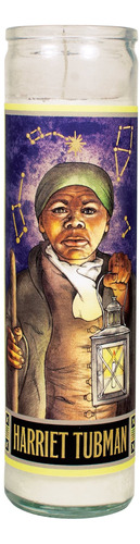 Harriet Tubman Secular Saint Candle - Votivo De Oració...