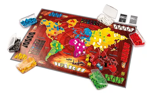 Jogo War 2 Grow Completo Tabuleiro Antigo Anos 70 | Jogo de Tabuleiro Grow  Usado 43250937 | enjoei