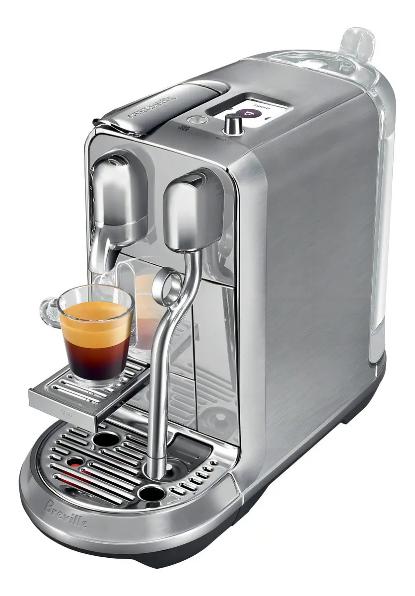 Cafetera Nespresso Creatista Plus Automática Gris Expreso