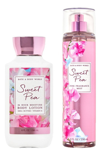 Sweet Pea Fragancia Y Crema Líquida Bath & Body Works