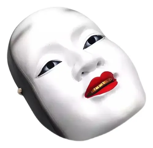 Horror Cosplay Anime Halloween Mask Noh Opera 2024