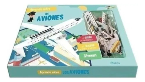 Aprende Sobre Los Aviones - Tablero Magnetico - Auzou