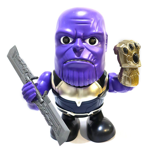 Figura Robot Thanos Bailarin Con Luz Y Sonido