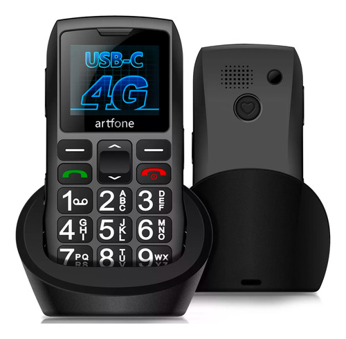 Celular Artfone C1+ 4g Para Personas Mayores Con Botón Sos