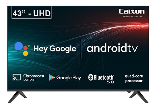 Imagen 1 de 5 de Smart Tv Caixun 43 Uhd 4k Android