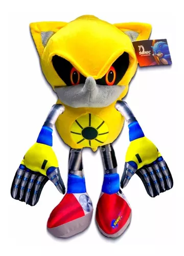 Peluche Metal Sonic The Yellow Robot The Hedgehog