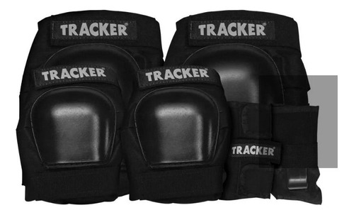 Pack 5 Kit Proteção Tracker, Tamanho: G Joelh., Cotov., L