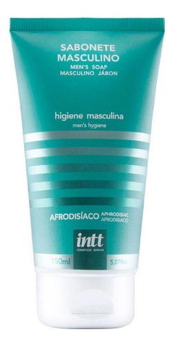 Sabonete Íntimo Masculino Líquido 150ml - Intt Afrodisíaco