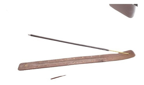 Imagen 4 de 4 de Portaincienso De Madera Extra Largo (46cm)