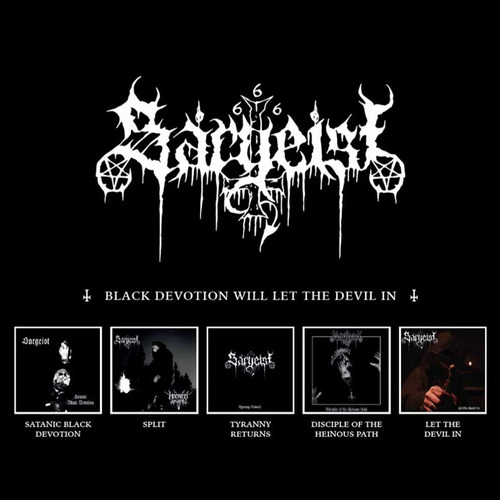 Cd Nuevo Sargeist Black Devotion Will Let The Devil In 5cd