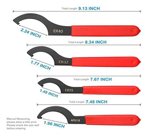 - Llave Inglesa Coilover, Juego De 4 Llaves Antideslizantes
