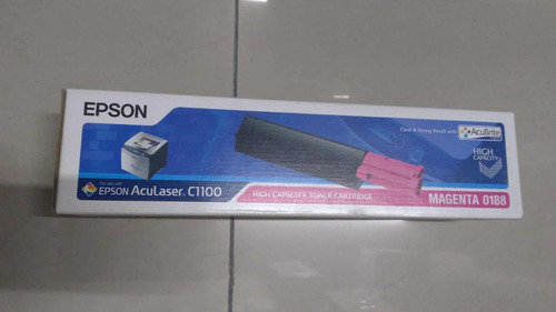 Toner Original Epson Aculaser C1100 Magenta 0188