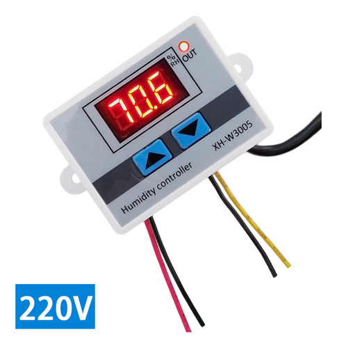 Regulador De Controlador De Umidade Digital Xh-w3005