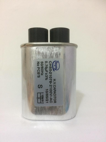 Imagen 3 de 5 de Capacitor Microondas 0.76 Uf X 2100vac