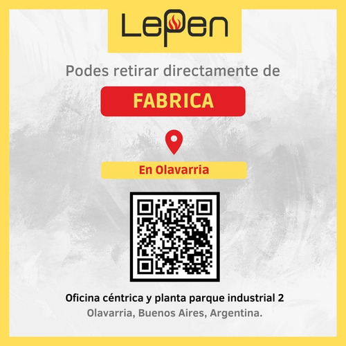 Imagen 8 de 10 de Lepen Salamandra A Leña 12000 Calorías Con Horno