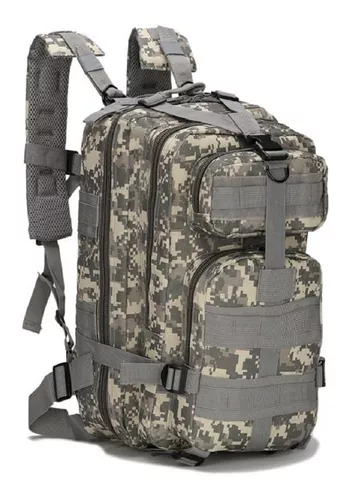 Mochila camuflaje de camping, militar