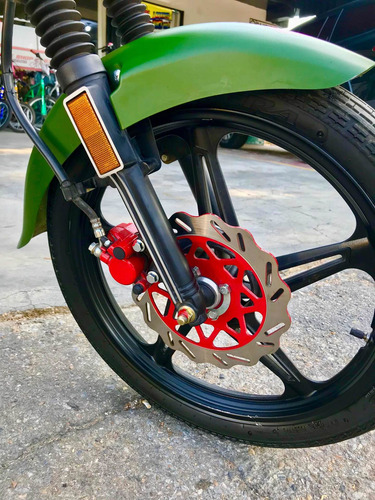 Imagen 4 de 15 de Moto Bera Br-150 Color Verde