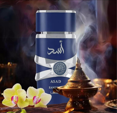 Perfume Lattafa Asad de 100ml y perfume árabe Asad Zanzibar de 100ml Hombre