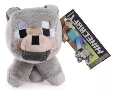 🔥 Pelúcia Minecraft Game Coelho Cinza - Geek Magazine.com.br