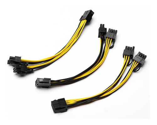 Imagen 8 de 8 de Cable Alimentación Pci-e 8 Pin A Doble 8 (6+2) Pci-e Riser