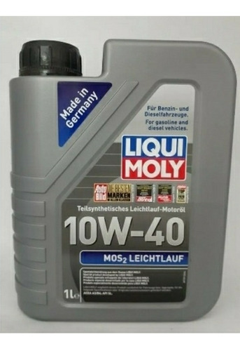 Aceite Liqui Moly 10w40 Mos2 1 Lt