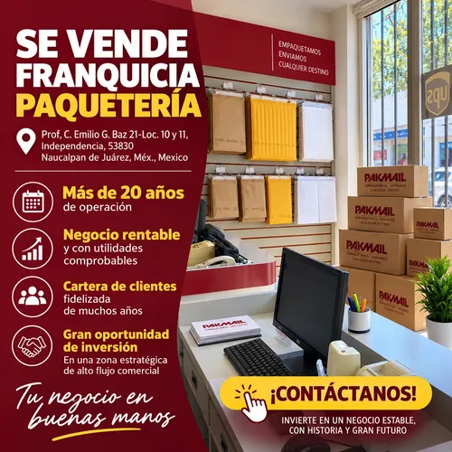 Paqueterías Y Envíos, Franquicia, Con 20 Años Operando, Clientes De Muchos Años. - foto 1