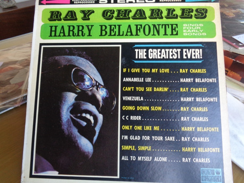 Ray Charles & H. Belafonte Sings 4 Early Songs Made In Usa