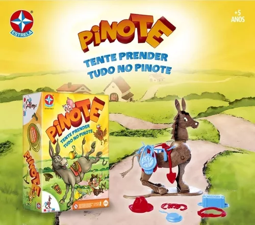 Jogo Pinote O Burrinho Manhoso Estrela - Loja Games n Toys