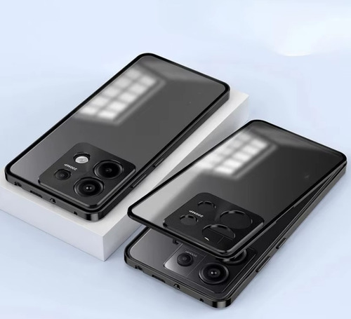 Capa Com Alumínio Pro Para Poco X6 E Redmi Note 13 Pro 5g