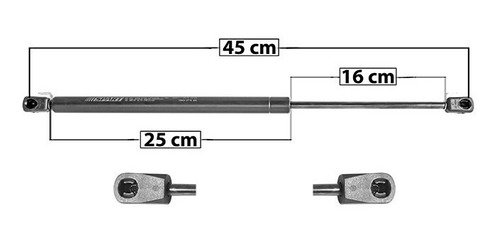 Amortiguador Vidrio Izq/der Chevrolet Tahoe 95-99 Spart