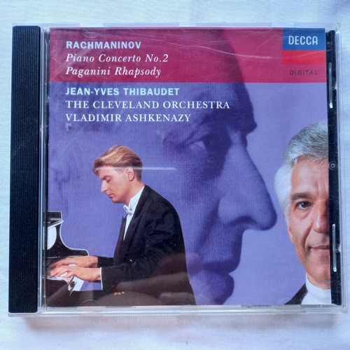 Rachmaninov Jean Yves Thibaudet  Cd / Kktus