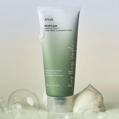 Anua Heartleaf Quercetinol Pore Deep Cleansing Foam150 Ml