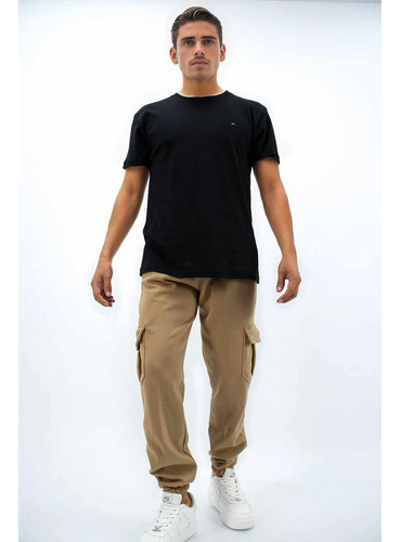 Jogger Free Cargo Overzise Para Hombre | Franela Reactivo | 