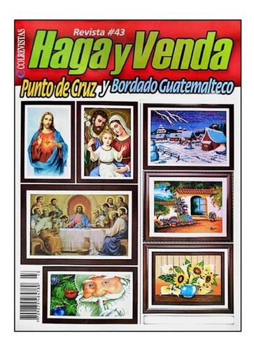 Revista Haga Y Venda #13 / Punto De Cruz / Moldes 