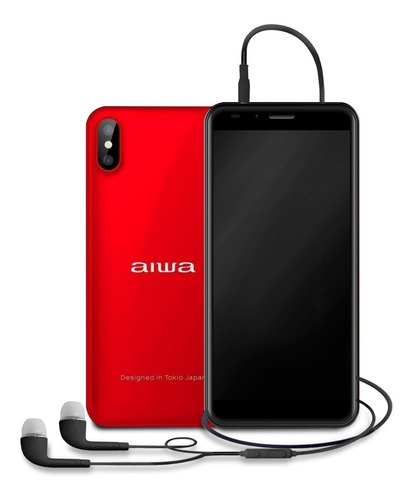 Imagen 1 de 4 de Celular Aiwa Awm999 2gb 16gb Dual Mah Red + Regalo