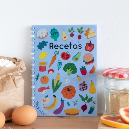 Imagen 1 de 2 de Cuaderno De Recetas - Modelo 02