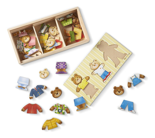 Puzle De Disfraces De Osos Melissa Y Doug