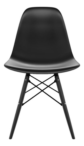 Conjunto Com 2 Cadeiras Para Sala De Jantar Eames Pp Dsw Inj