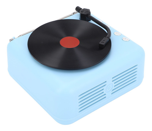 Altavoz Retro Estilo Tocadiscos, Calidad De Sonido Hifi Bt5.