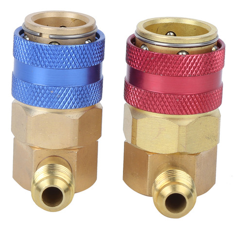 Acoplador R134a De 90 Grados Con Conector Rápido De Aire Aco
