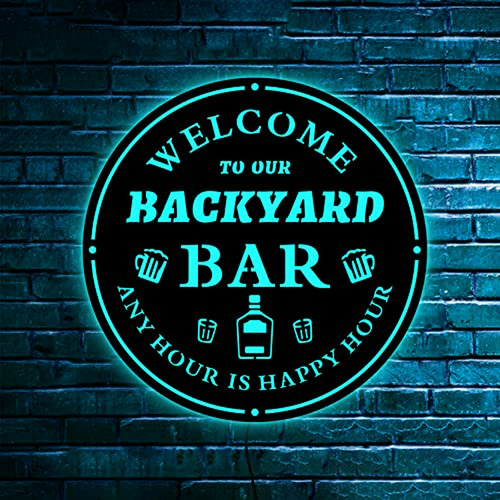 Cartel De Bar Neon, Compatible Con Decoración De Bar En Casa